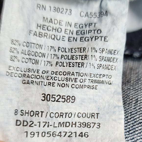 Lee Dark Wash Boot Cut Jeans Size 8 Short - Picture 6 of 14